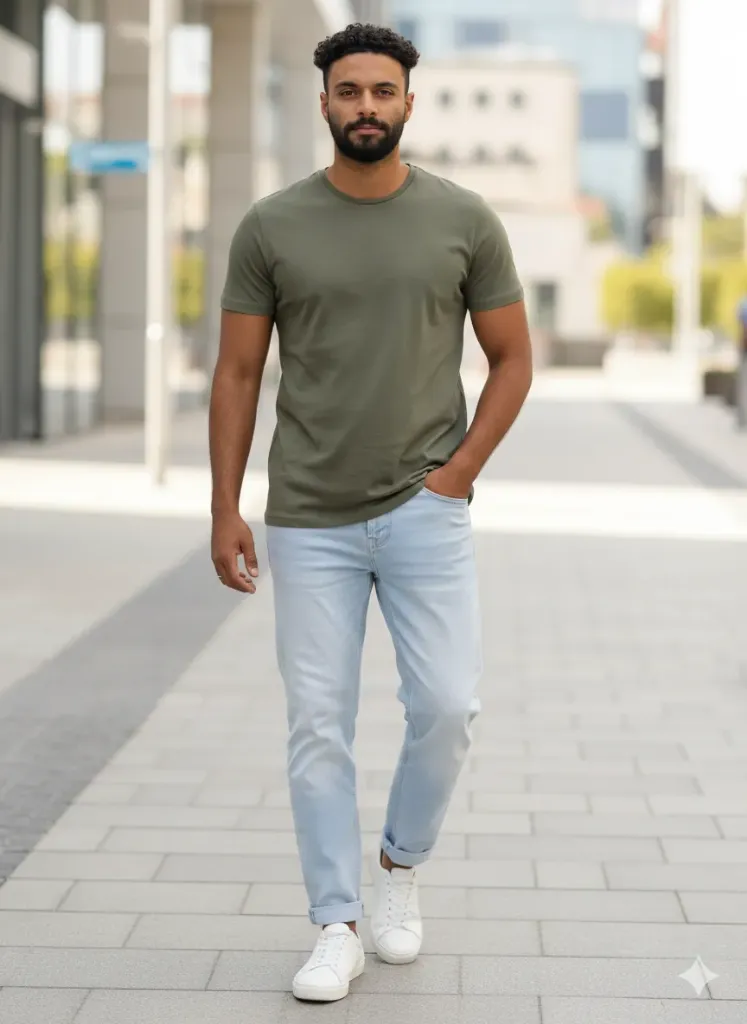 Regular Fit half sleeves T-shirt